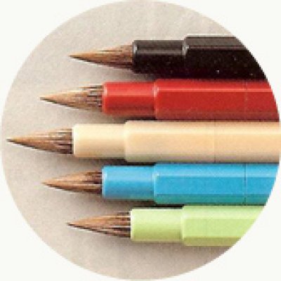画像2: 鉛筆型小筆 ISHIN