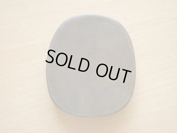 画像3: 澄泥硯 ぜん魚黄丸型3.5インチ (3)