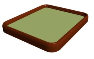 女桑隅丸額装 フリータイプ 全紙1/3 - 習字セット・習字道具販売 習字屋