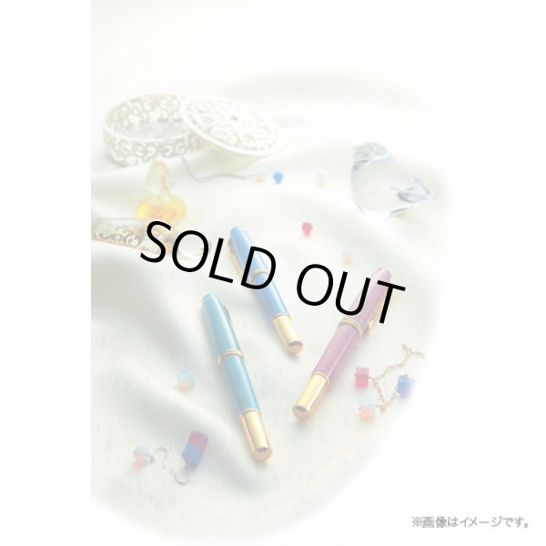 画像3: 万年毛筆夢銀河　京都オパール  露草 呉竹 (3)