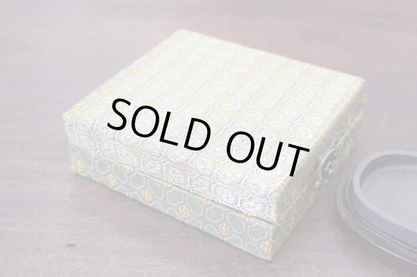 画像3: 歙州硯 楕円4インチ 布箱付 (3)