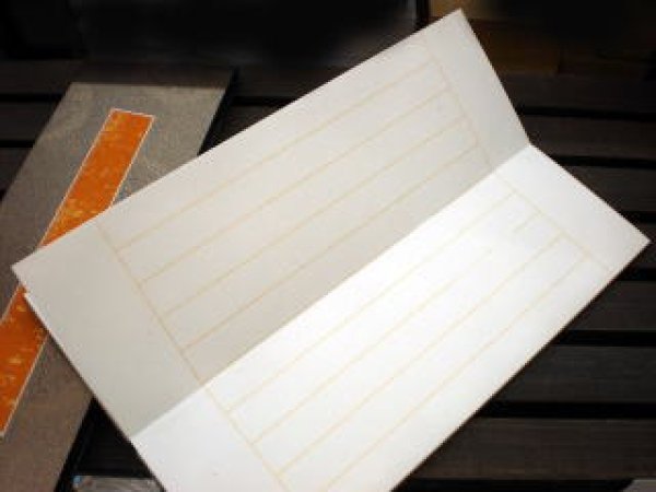 画像2: 折帖 後世写経 ケース入 臙脂 (2)