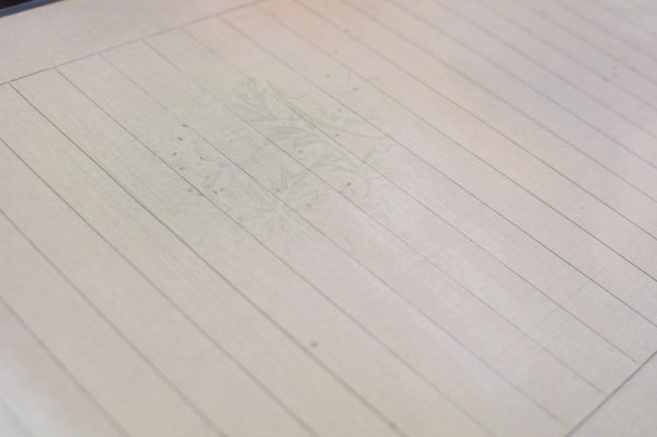 画像2: 夕桐写経用紙NO.1 色付き (2)