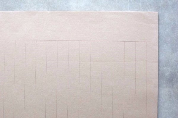 画像2: 半熟写経用紙20枚入 サンゴ色 (2)