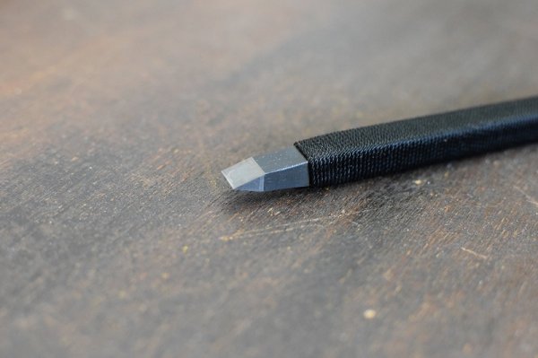 画像2: 永字牌 糸巻印刀9mm (2)