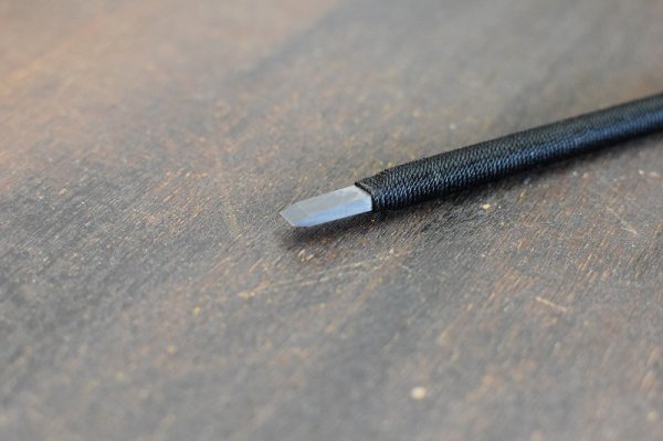 画像2: 永字牌 糸巻印刀7mm (2)