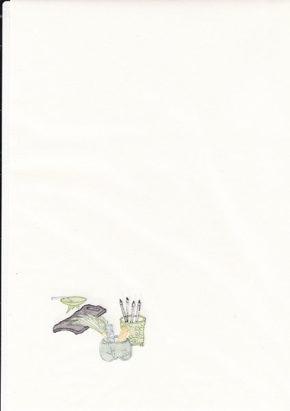 画像1: 印箋　特製復刻十竹斎　半紙版　5枚入　Ｎｏ．7 (1)