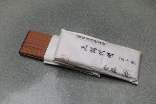 軸紐 表装表具用紐啄木30m巻 正絹紐 中 - 習字セット・習字道具販売