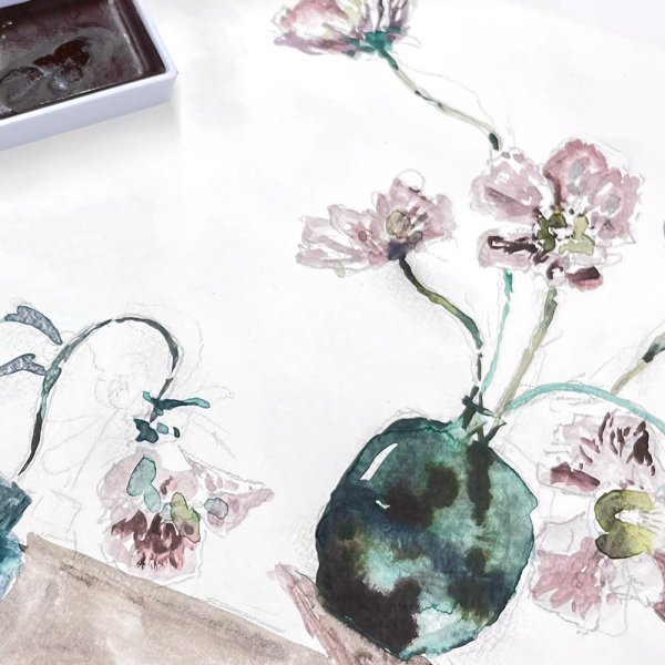 画像4: 顔彩耽美 グラファイトカラーズ 6色セット (4)