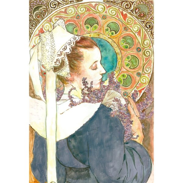 画像4: 顔彩耽美 アール・ヌーヴォーカラーセット (4)