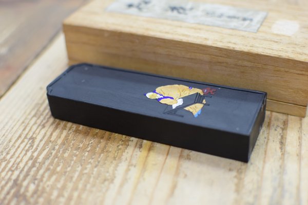 画像2: 古墨　松花 3.5丁型　昭和50年代造　呉竹精昇堂　【半額セール】 (2)