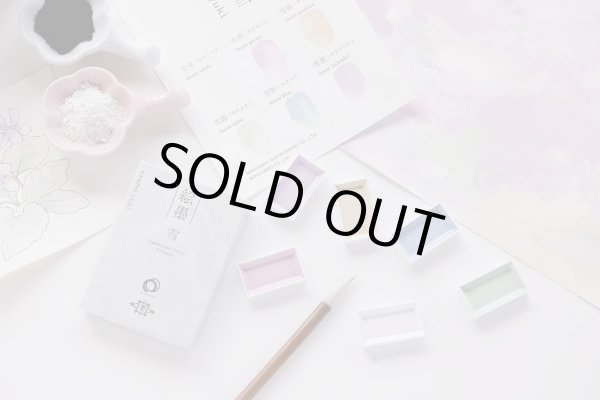 画像3: 【個数限定】絵墨　雪　6色セット　墨運堂 (3)