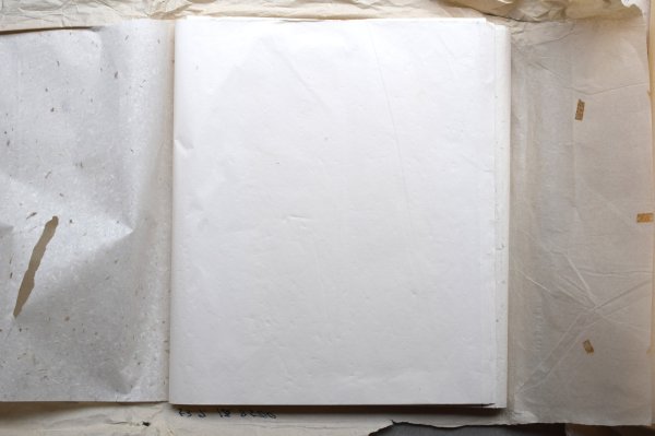 画像1: 羅紋箋 1.75×7.5尺 10枚 昭和50年代造 (1)